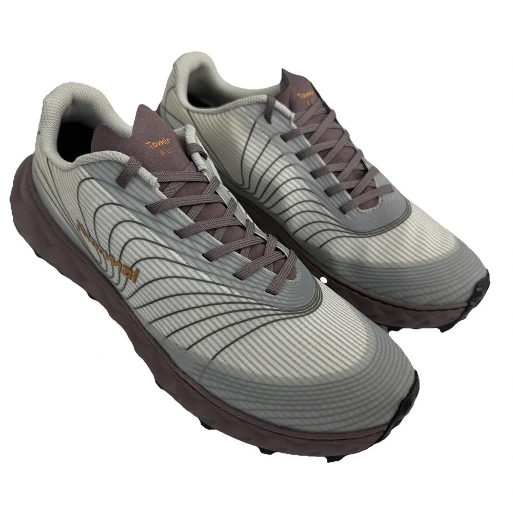 NNORMAL Unisex's Tomir Trail Running Purple/gray Sneakers US mens 11 Women 12 NW
